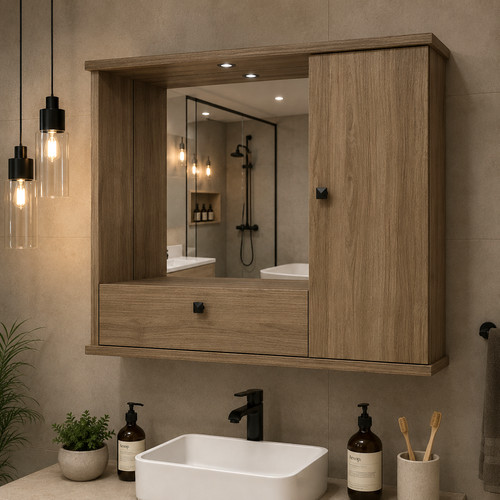 Mobile pensile bagno con - mobile,